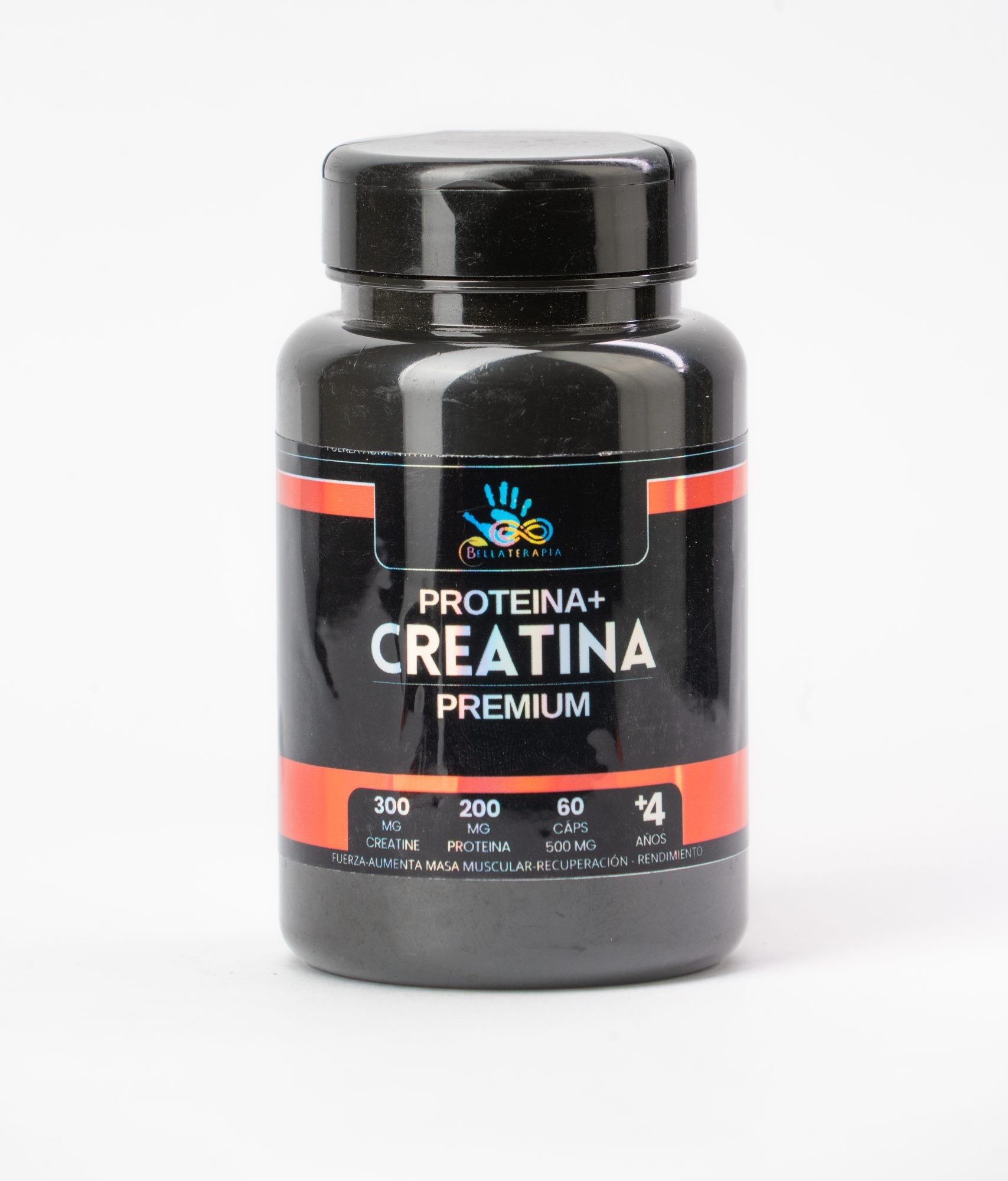 Creatina + Proteína cápsulas.