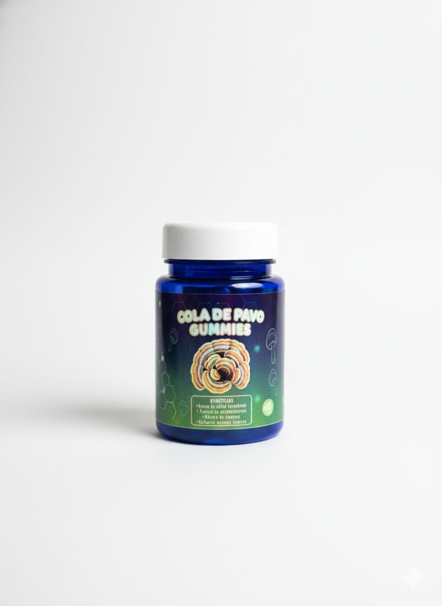 Cola de pavo gummies